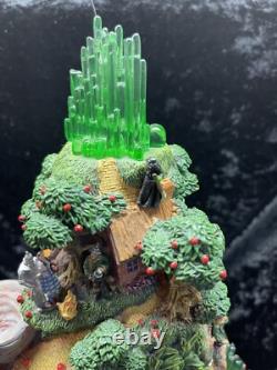 WIZARD OF OZ MOUNTAIN Hawthorne Village Masterpiece Ed Musical Turns Light READ