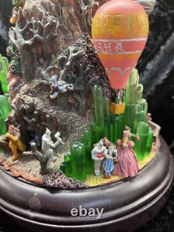 WIZARD OF OZ MOUNTAIN Hawthorne Village Masterpiece Ed Musical Turns Light READ