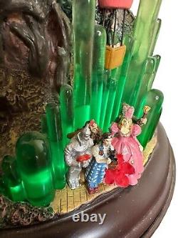 WIZARD OF OZ MOUNTAIN Hawthorne Village Masterpiece Ed Musical Turns Light READ