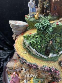 WIZARD OF OZ MOUNTAIN Hawthorne Village Masterpiece Ed Musical Turns Light READ