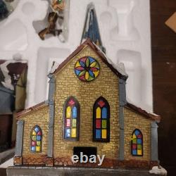 Winter Wonderland LED Christmas Village Set TESTED Incomplete Used Look At Pic