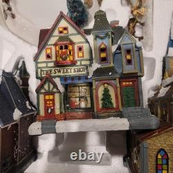 Winter Wonderland LED Christmas Village Set TESTED Incomplete Used Look At Pic