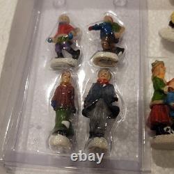 Winter Wonderland LED Christmas Village Set TESTED Incomplete Used Look At Pic