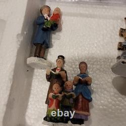 Winter Wonderland LED Christmas Village Set TESTED Incomplete Used Look At Pic