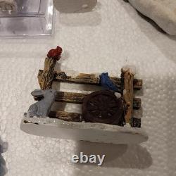 Winter Wonderland LED Christmas Village Set TESTED Incomplete Used Look At Pic