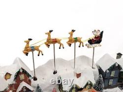 Wizardi Snow-covered Village Christmas Decoration. Christmas Village F07M4-18