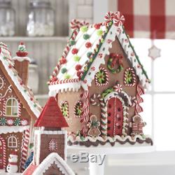 Wonderful Gingerbread House 13.5 Christmas Decoration Raz 3116172