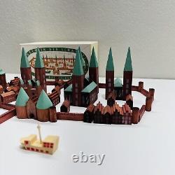 Wooden Blocks German Lubeck in the box walled city 7 Towers of Alfred Mahlau