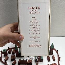 Wooden Blocks German Lubeck in the box walled city 7 Towers of Alfred Mahlau