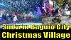 Wow Snow In Baguio City Beautiful And Glowing Christmas Village